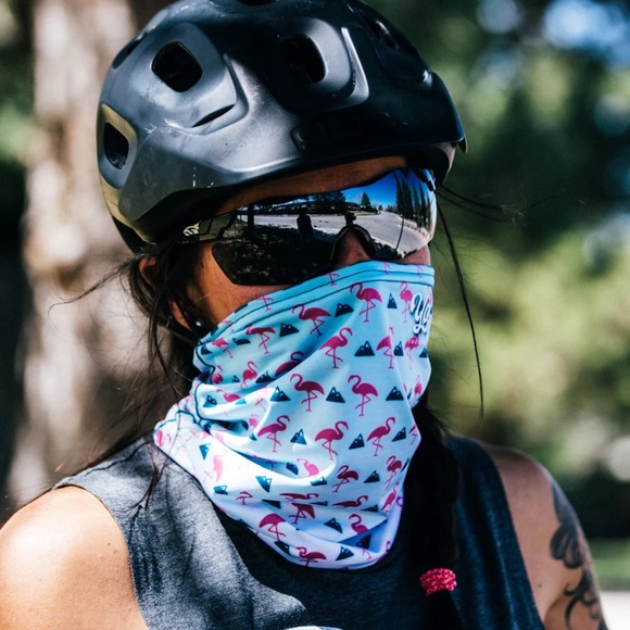 Yo Colorado Accessories - Yo Colorado Flamingo Summit Sunshield Multi-Purpose Face Mask